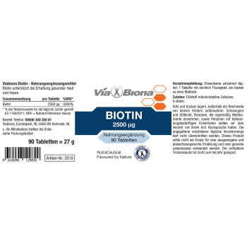 Vitamin B7 Biotin