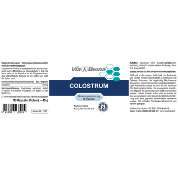 Colostrum