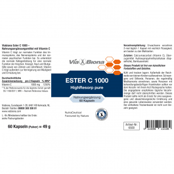 Ester C 1000 HighResorp pure