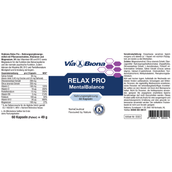 Relax Pro Mental Balance