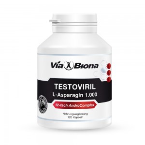 Testoviril max. + L-Asparagin 1.000 mg